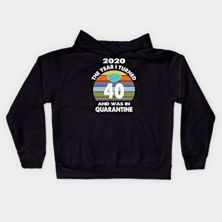 40 Birthday Kids Hoodie